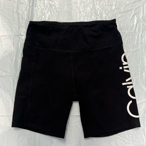 Calvin Klein athletic biker shorts